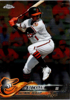 2018 Topps Chrome Tim Beckham #3