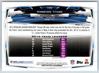 2014 Topps Tennessee Titans #105