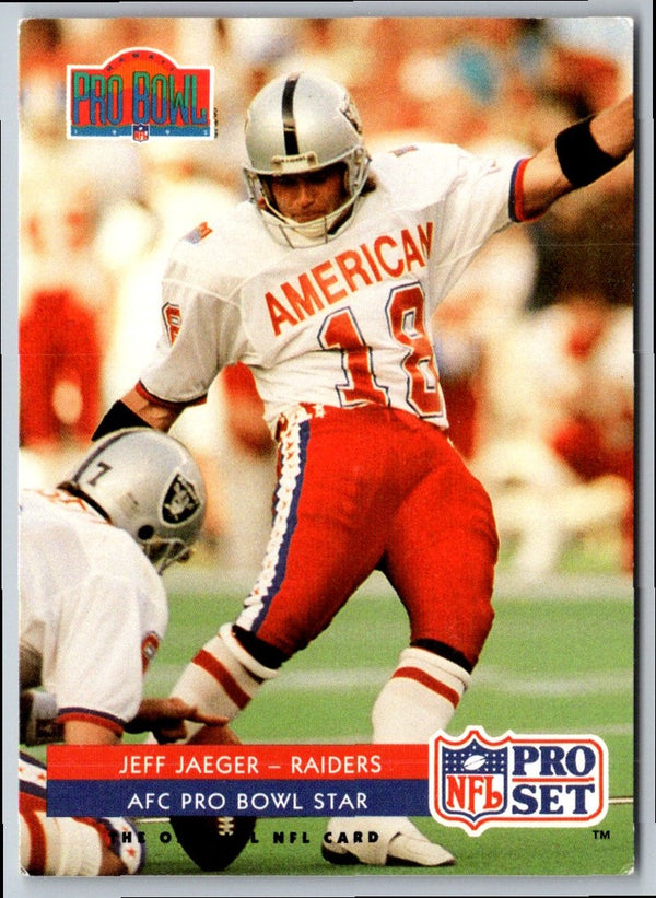 1992 Pro Set Jeff Jaeger #385