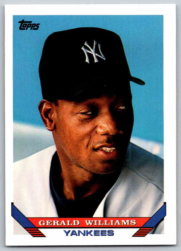 1993 Topps Gerald Williams #654
