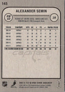 2011 O-Pee-Chee Alexander Semin