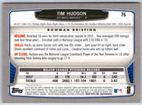 2013 Bowman Tim Hudson #76