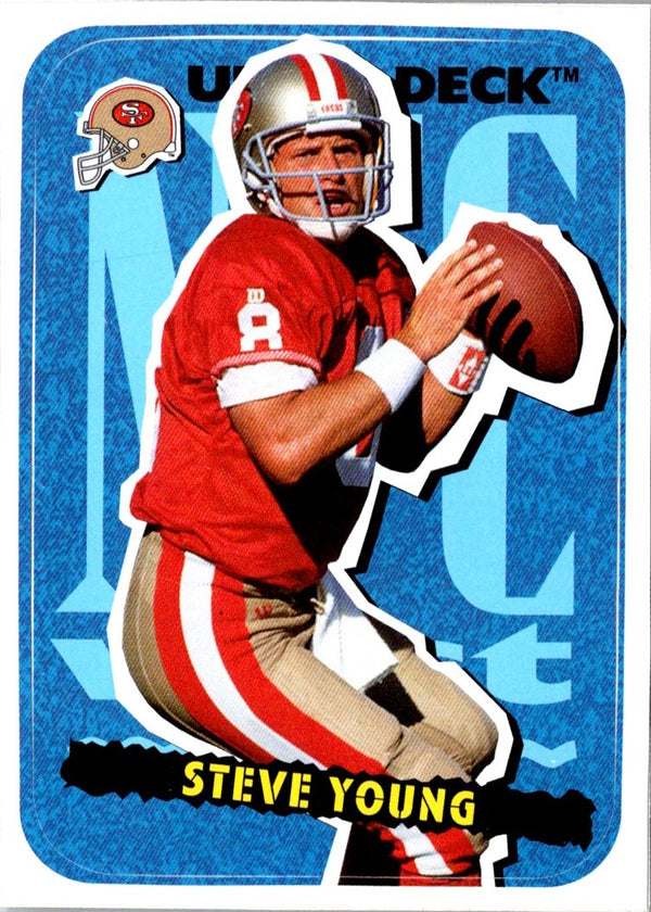 1995 Collector's Choice Update Stick-Ums Steve Young #5