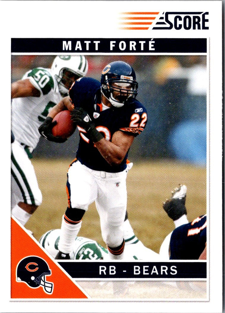 2011 Score Matt Forte