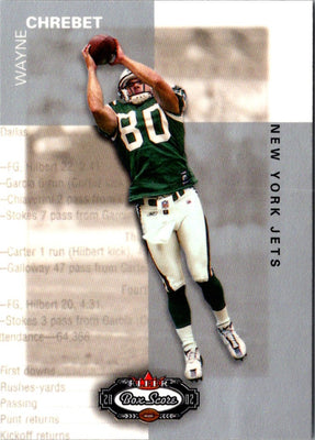2002 Fleer Box Score Wayne Chrebet #76