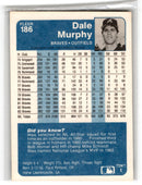 1984 Fleer Dale Murphy