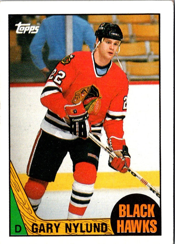 1987 O-Pee-Chee Gary Nylund #82