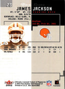 2002 Fleer Box Score James Jackson