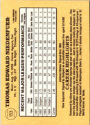 1985 Donruss Tom Niedenfuer