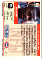 1989 Pro Set Tim Worley #511 Rookie