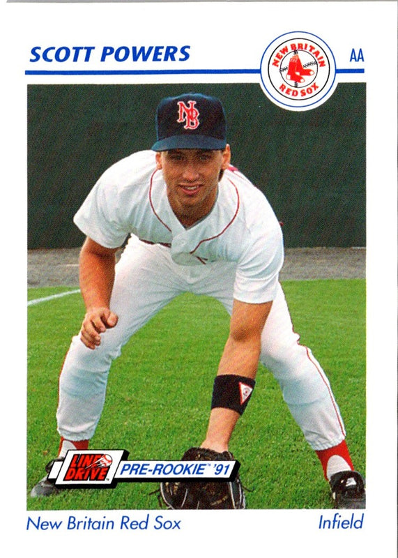 1991 Line Drive AA Scott Powers #468