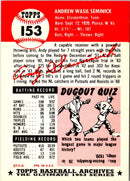 1991 Topps Archives 1953 Andy Seminick