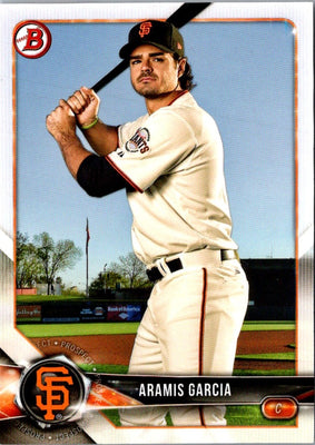 2018 Bowman Prospects Aramis Garcia #BP112