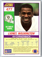 1990 Score Lionel Washington #477