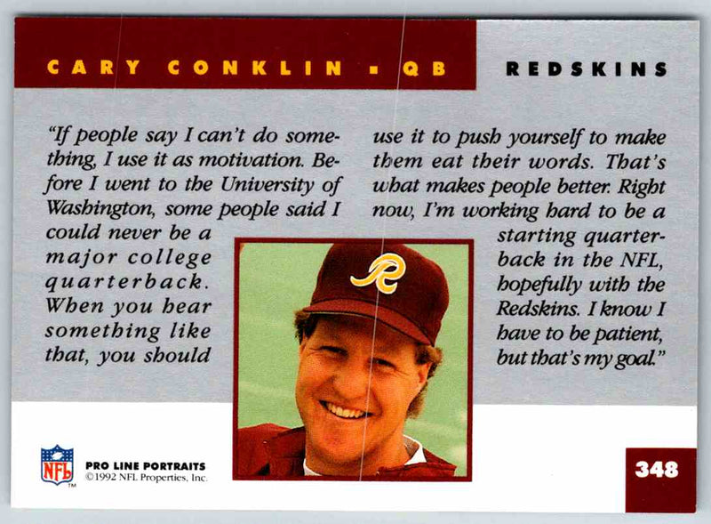 1991 ProLine Cary Conklin