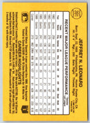 1985 Donruss Jeffrey Leonard