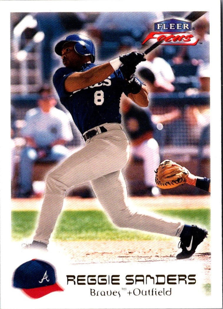 2000 Fleer Focus Reggie Sanders