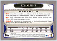 2014 Bowman Ryan Wheeler #43