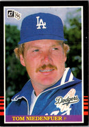 1985 Donruss Tom Niedenfuer