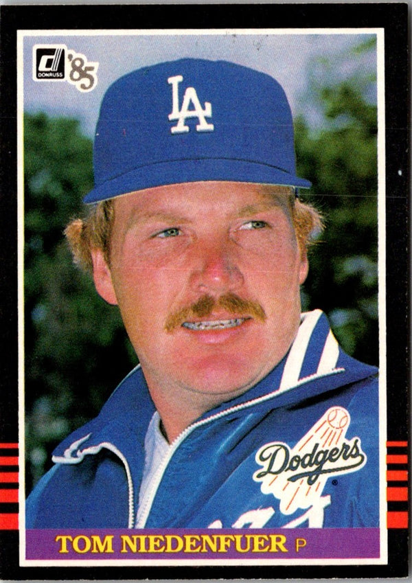 1985 Donruss Tom Niedenfuer #153