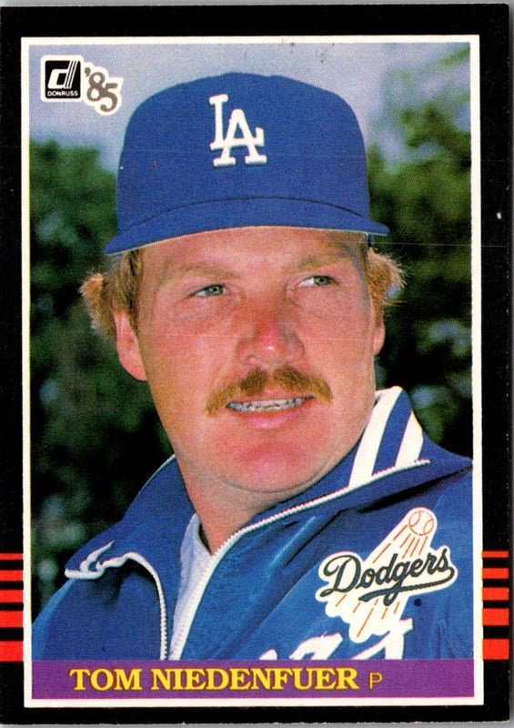 1985 Donruss Tom Niedenfuer #153