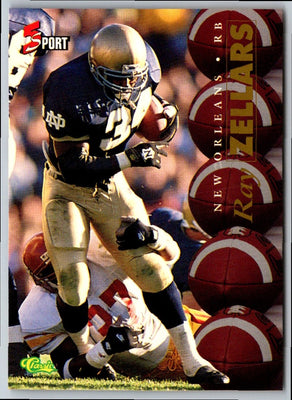 1995 Classic Images Limited Ray Zellars #118 Rookie