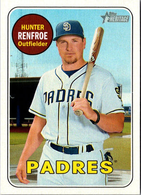 2018 Topps Heritage Hunter Renfroe #198