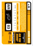 2021 Panini Classics Andre Reed