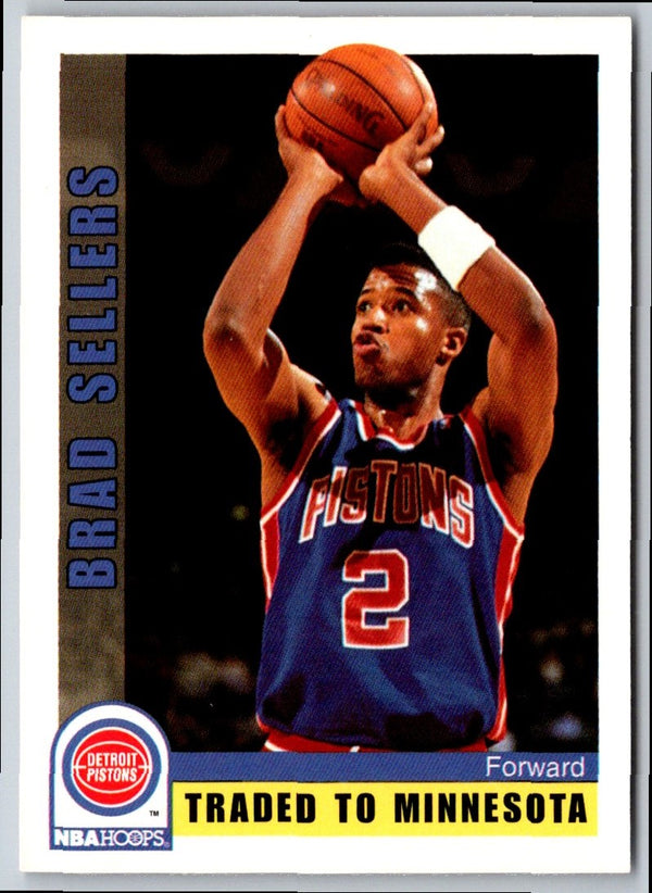 1992 Hoops Brad Sellers #384