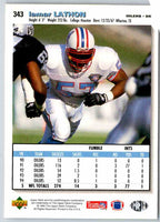 1995 Upper Deck Lamar Lathon #343