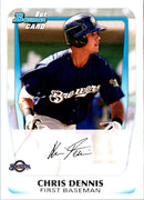 2011 Bowman Prospects Chris Dennis