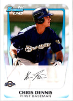 2011 Bowman Prospects Chris Dennis #BP2
