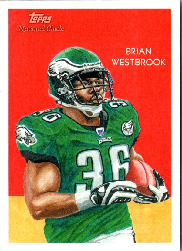 2009 Topps National Chicle Brian Westbrook #C128