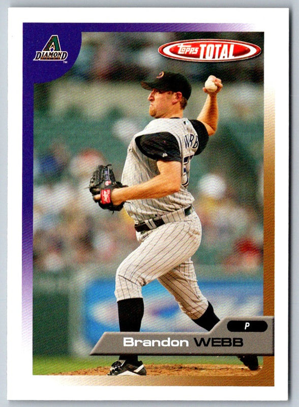 2005 Topps Total Brandon Webb #144
