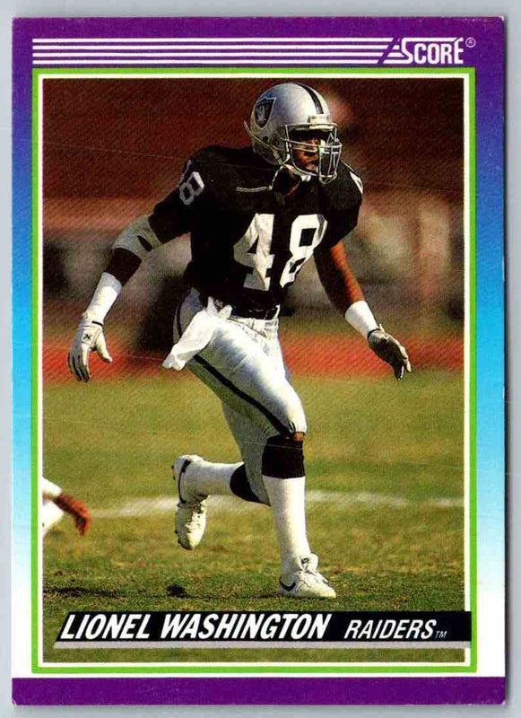 1990 Score Lionel Washington #477