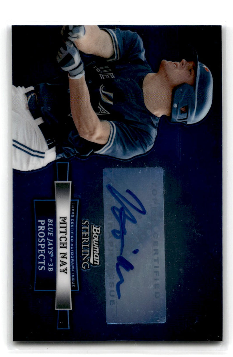 2012 Bowman Draft Picks & Prospects Chrome Pick Autographs Mitch Nay