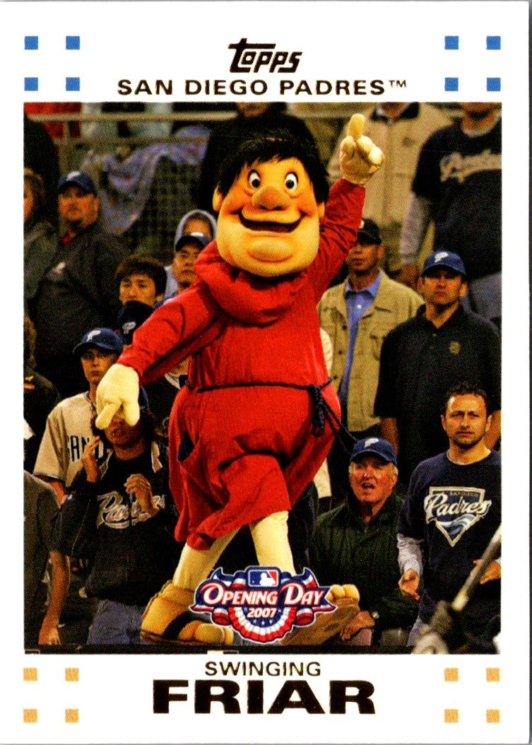 2007 Topps Opening Day Swinging Friar