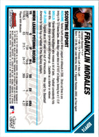 2007 Bowman Draft Picks & Prospects Chrome Franklin Morales #BDPP74