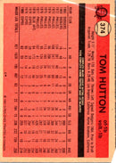 1981 Topps Tom Hutton