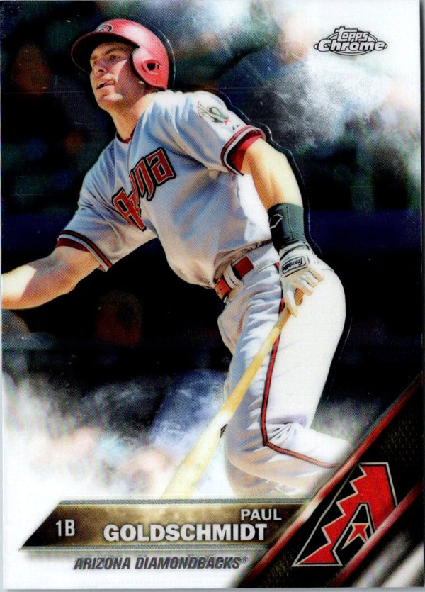 2016 Topps Chrome Paul Goldschmidt #162