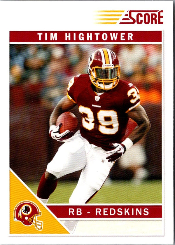 2011 Score Tim Hightower #9