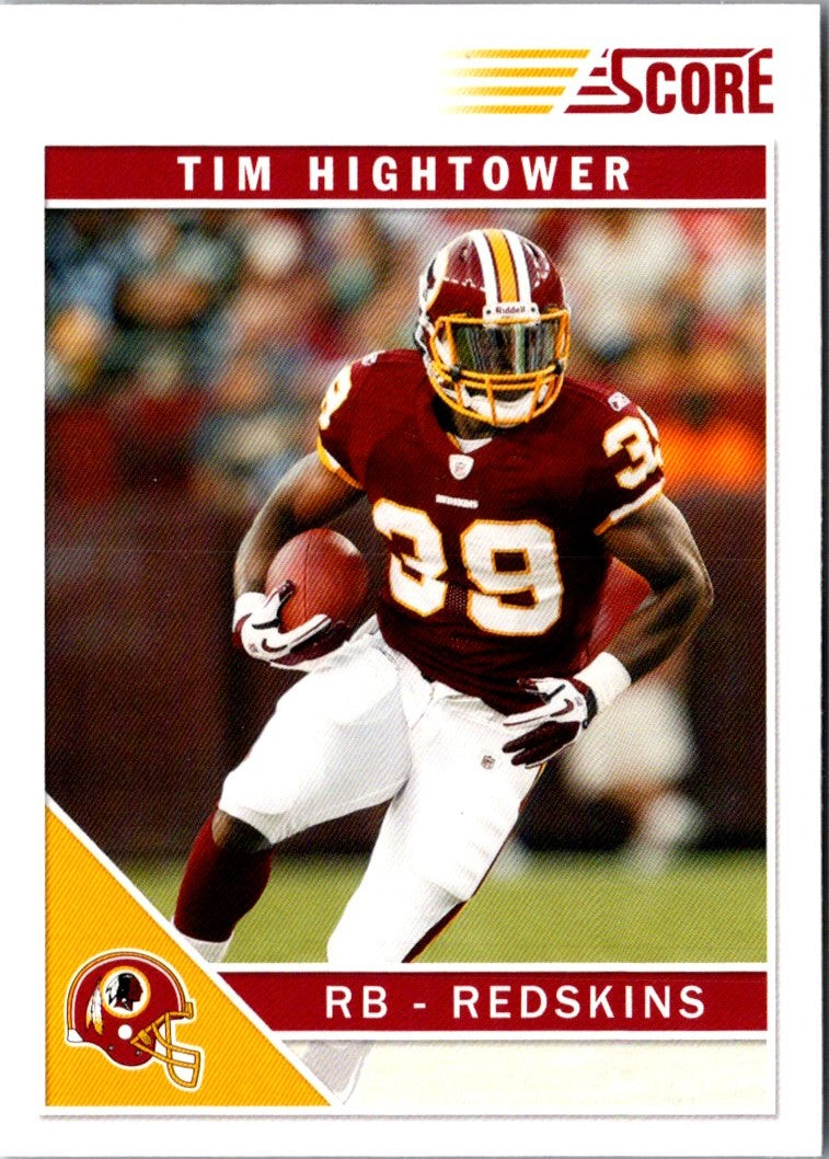 2011 Score Tim Hightower