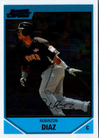 2007 Bowman Draft Picks & Prospects Chrome Robinzon Diaz #BDPP82