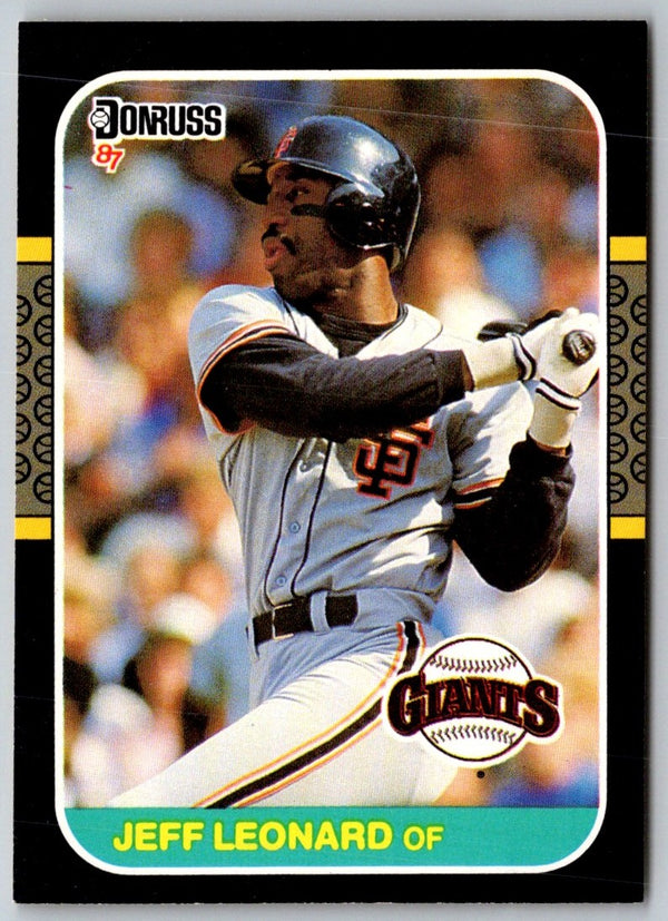 1985 Donruss Jeffrey Leonard #391