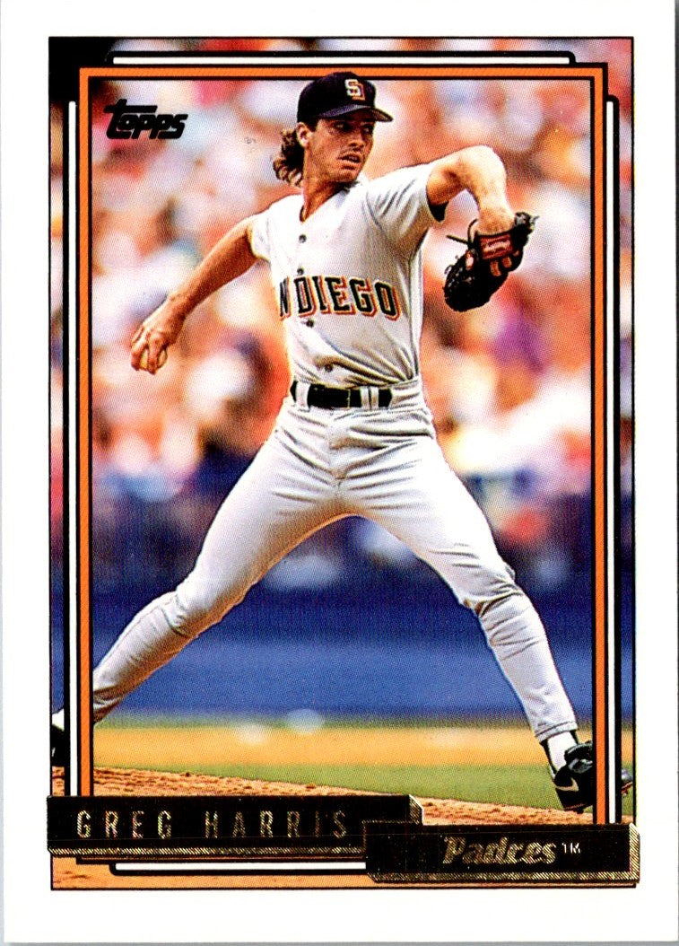 1992 Topps Greg Harris