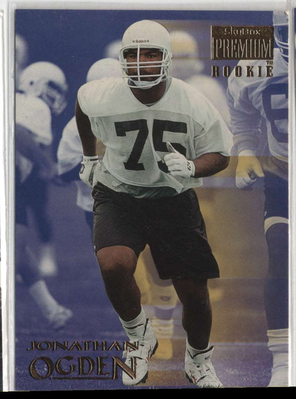 1996 SkyBox Premium Jonathan Ogden #218 Rookie