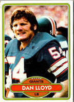 1980 Topps Dan Lloyd #271 Rookie