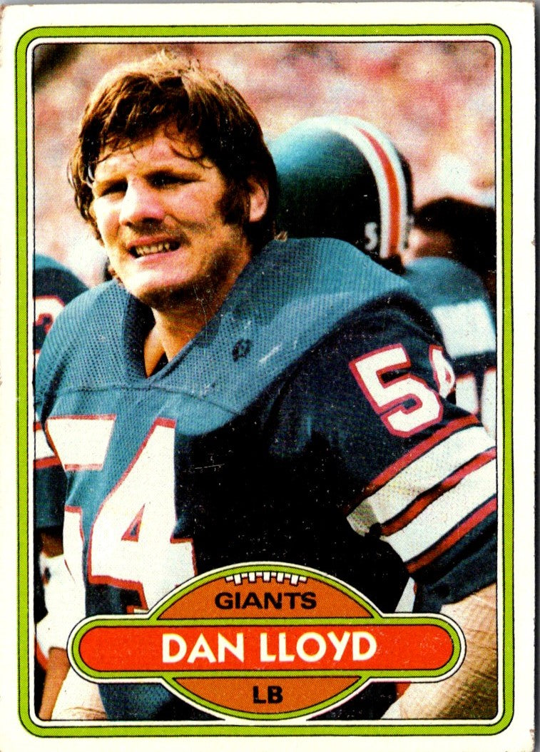 1980 Topps Dan Lloyd