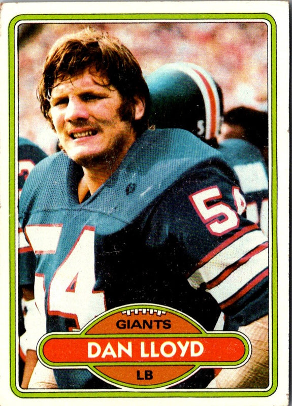1980 Topps Dan Lloyd #271 Rookie