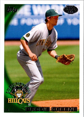 2010 Topps Pro Debut Brodie Greene #292